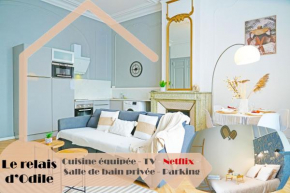 LeRelaisdOdile1 - Appart Luxe - Idéal Couple & PRO - Hyper Centre - Valenciennes - Tramway - ParkingPossible - Entrée Autonome